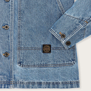 Women's 11-oz. denim barn coat by Filson | Light indigo (Blue)