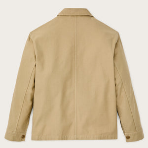 Women's reverse sateen cruiser jacket von Filson | Antique khaki (Yellow)