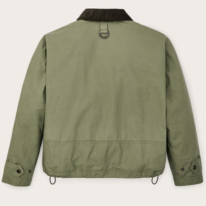 Women's dry wax short work jacket von Filson | Slate olive (Green)