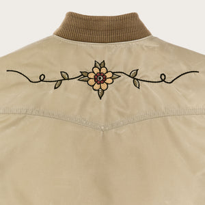 Women's western satin jacket von Filson | Silver sage (Beige)
