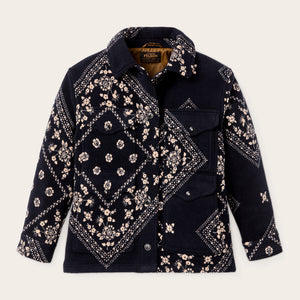 Women's jacquard wool cruiser jacket von Filson | Ink navy (Blue)