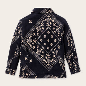Women's jacquard wool cruiser jacket von Filson | Ink navy (Blue)