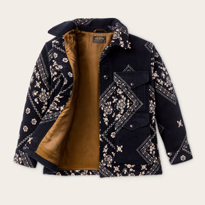 Women's jacquard wool cruiser jacket von Filson | Ink navy (Blue)
