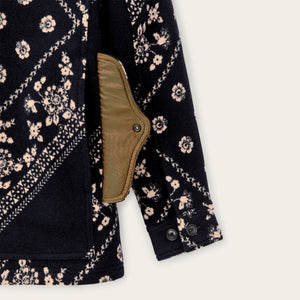 Women's jacquard wool cruiser jacket von Filson | Ink navy (Blue)