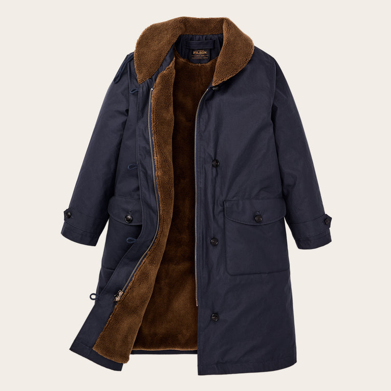 Women's harbor front trench coat von Filson | Blue (Blue)