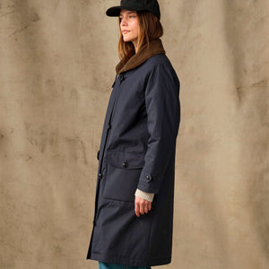 Women's harbor front trench coat von Filson | Blue (Blue)