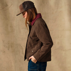 Women's quilted outfitter jacket von Filson | Dark brown (Brown)