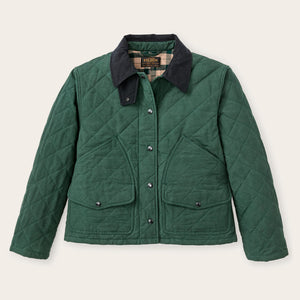 Women's quilted outfitter jacket von Filson | Deep forest (Green)