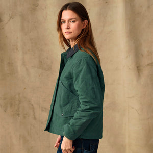Women's quilted outfitter jacket von Filson | Deep forest (Green)