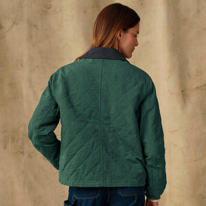 Women's quilted outfitter jacket von Filson | Deep forest (Green)