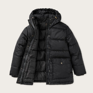 Women's heritage cotton down parka by Filson | Black (Black)