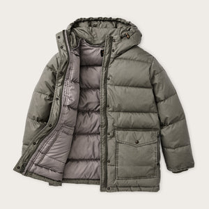 Women's heritage cotton down parka by Filson | Smokey olive (Green)
