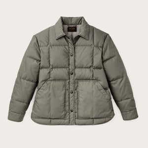Women's heritage cotton down jacket von Filson | Smokey olive (Green)
