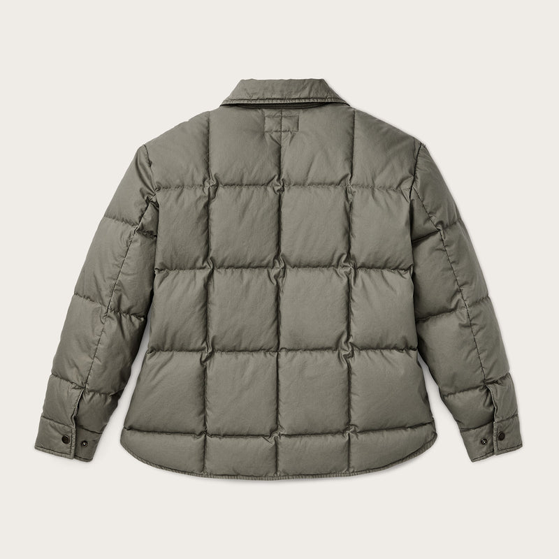 Women's heritage cotton down jacket von Filson | Smokey olive (Green)