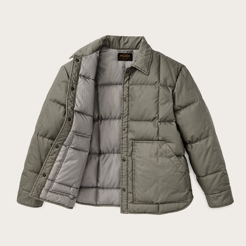 Women's heritage cotton down jacket von Filson | Smokey olive (Green)