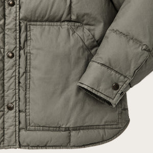 Women's heritage cotton down jacket von Filson | Smokey olive (Green)