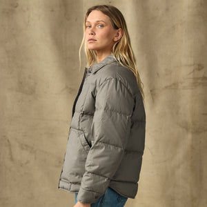Women's heritage cotton down jacket von Filson | Smokey olive (Green)