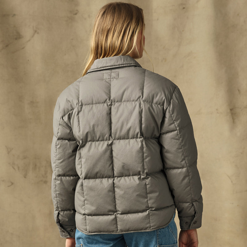 Women's heritage cotton down jacket von Filson | Smokey olive (Green)
