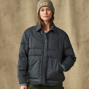 Women's heritage cotton down jacket von Filson | Bluefin (Blue)