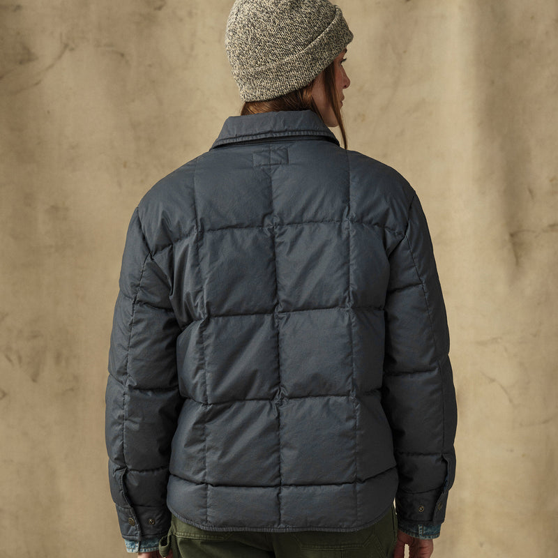 Women's heritage cotton down jacket von Filson | Bluefin (Blue)
