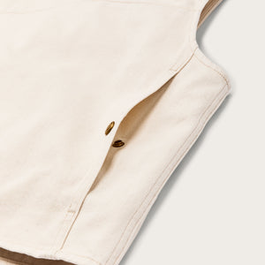 Women's archive cruiser vest von Filson | Natural seed (White)
