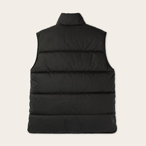 Women's heritage cotton down vest by Filson | Black (Black)