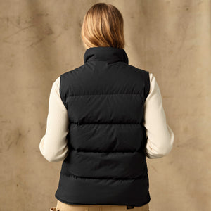 Women's heritage cotton down vest by Filson | Black (Black)