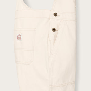 Women's denim overalls von Filson | Natural seed (White)