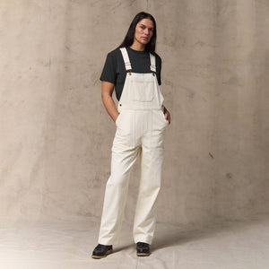 Women's denim overalls von Filson | Natural seed (White)