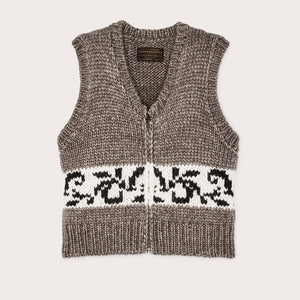 Women's wool vest von Filson | Grayfloral (Gray)