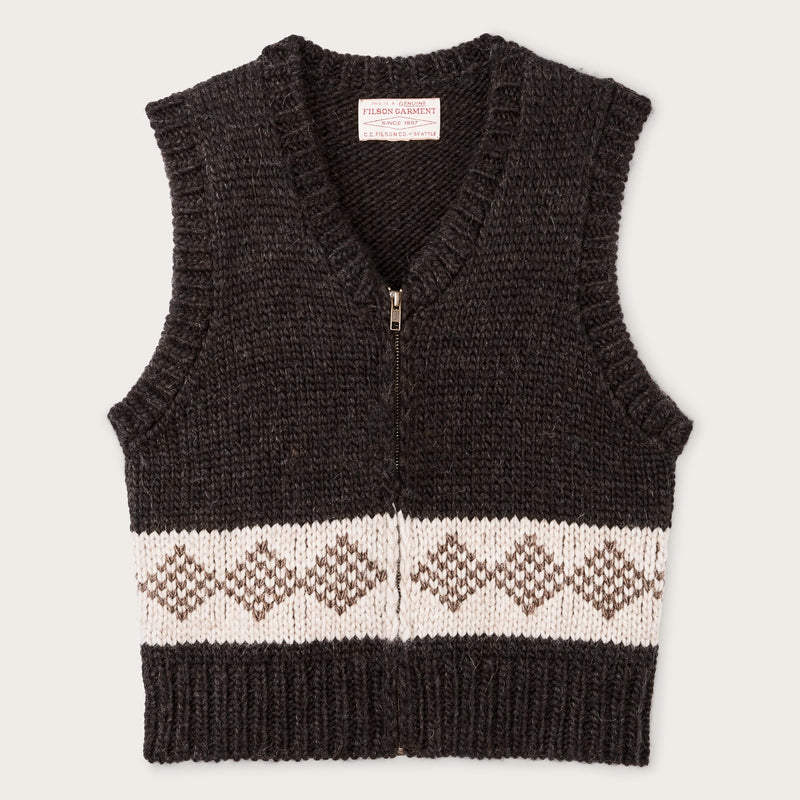 Wool vest für damen von Filson | Dark brown (Brown)