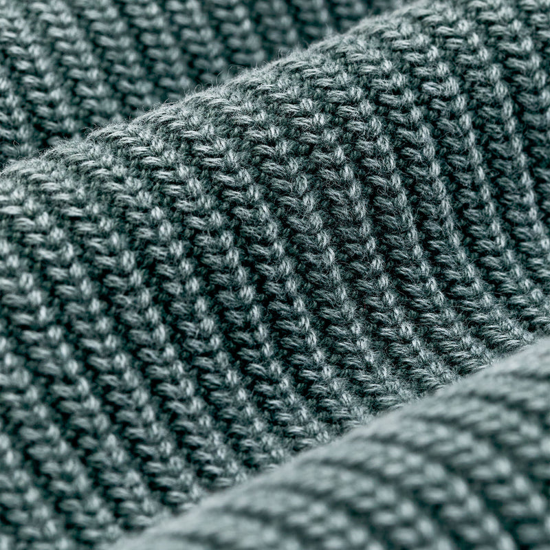 Women's cotton shawl neck cardigan von Filson | Juniper (Green)