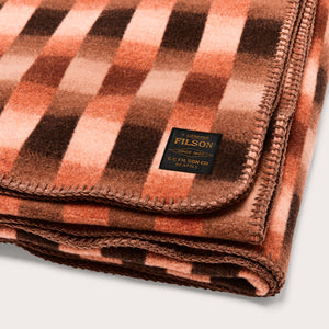 Sunset wool blanket di Filson | Sunset ombre plaid (Multicolor)