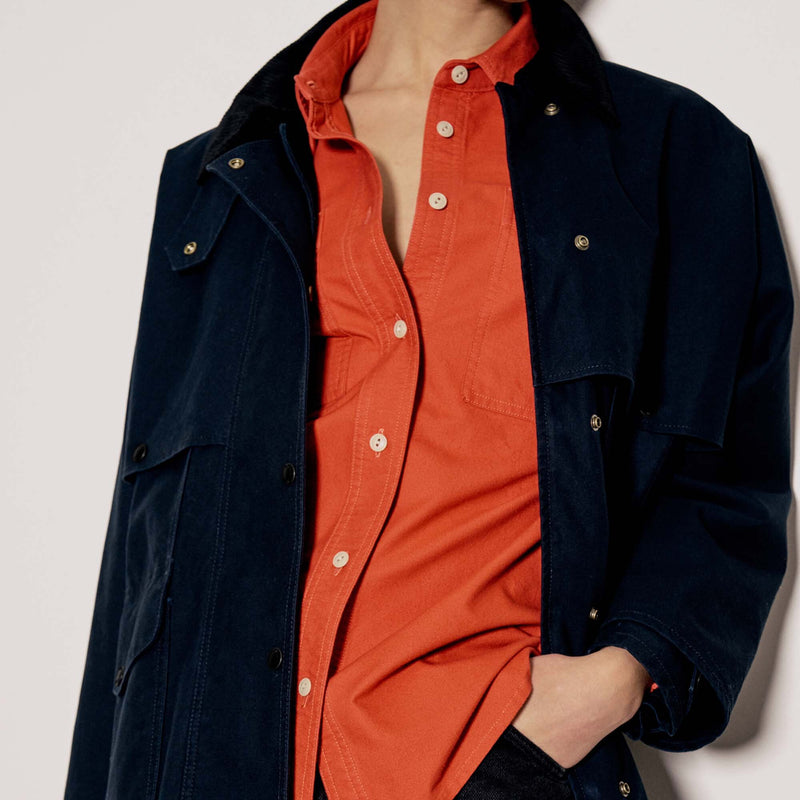 Women's field chamois shirt di Filson | Scarlet red (Red)