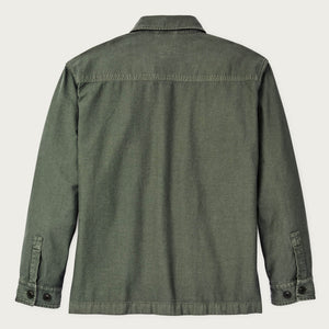 Women's reverse sateen jac-shirt von Filson | Service green (Green)