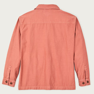 Women's reverse sateen jac-shirt von Filson | Copper brown (Pink)