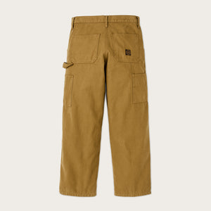 Women's field work pants by Filson | Dark ochre (Orange)