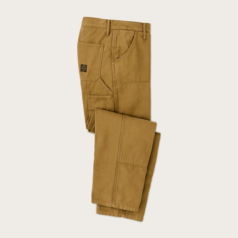 Women's field work pants by Filson | Dark ochre (Orange)