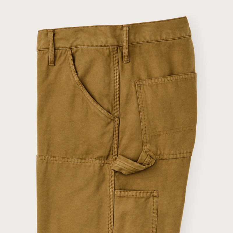 Women's field work pants by Filson | Dark ochre (Orange)
