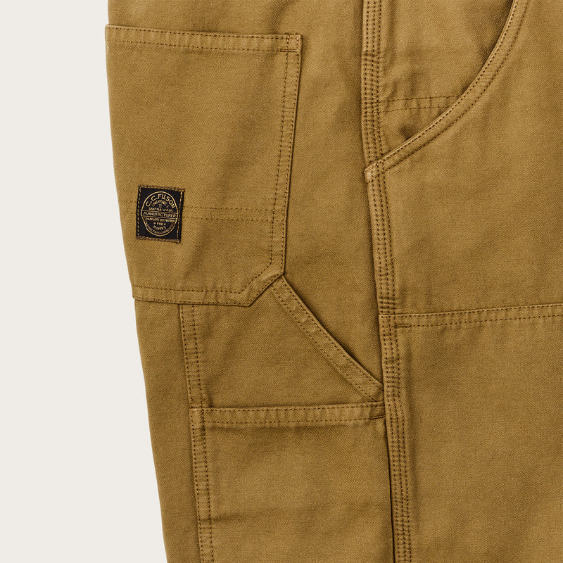 Women's field work pants by Filson | Dark ochre (Orange)