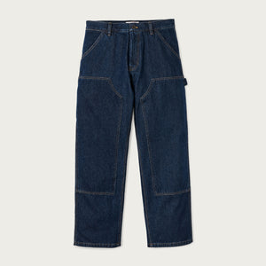 Women's 9-oz. work jeans di Filson | Dark rinse (Blue)