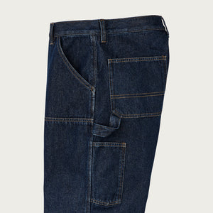 Women's 9-oz. work jeans di Filson | Dark rinse (Blue)