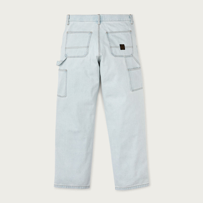 Women's 9-oz. work jeans di Filson | Sun bleach (Blue)