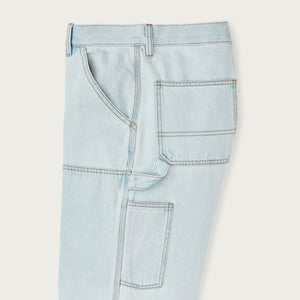 Women's 9-oz. work jeans di Filson | Sun bleach (Blue)