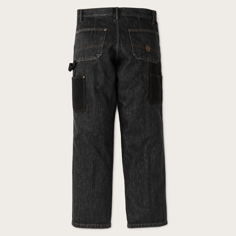 Women’s 13-oz. work jeans par Filson | Rinse black (Black)