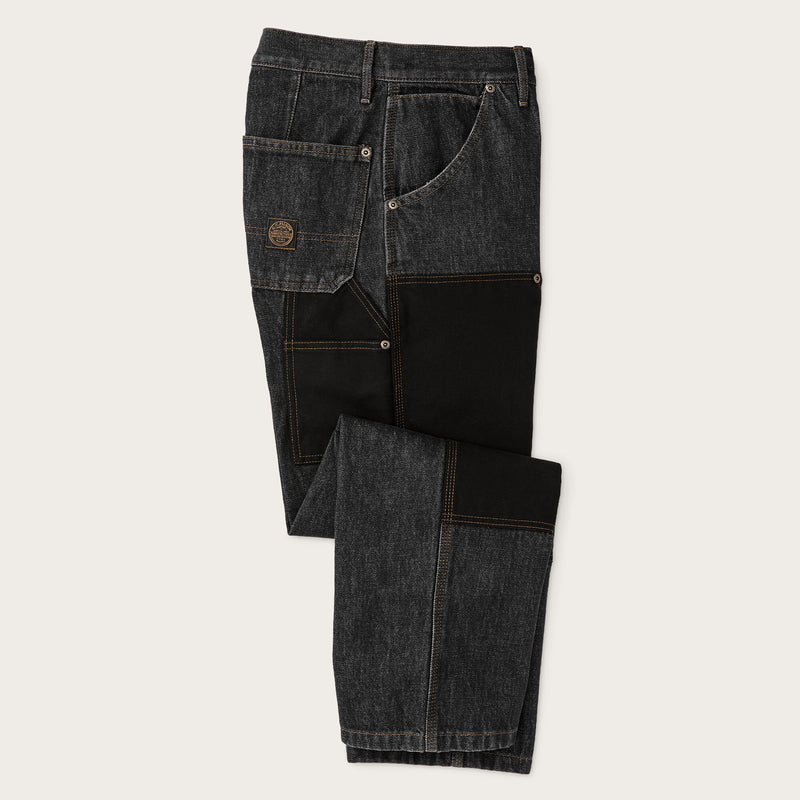 Women’s 13-oz. work jeans par Filson | Rinse black (Black)