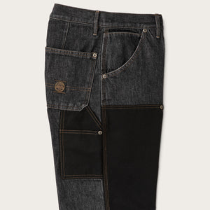 Women’s 13-oz. work jeans par Filson | Rinse black (Black)