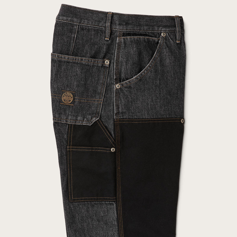 Women’s 13-oz. work jeans par Filson | Rinse black (Black)