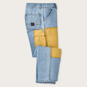 Women’s 13-oz. work jeans by Filson | Stone wash indigo (Blue)