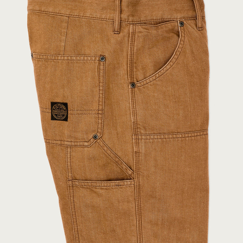 Women's 11-oz. work jeans by Filson | Harvest tan (Brown)